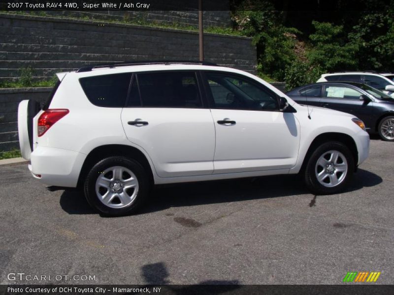 Super White / Ash Gray 2007 Toyota RAV4 4WD