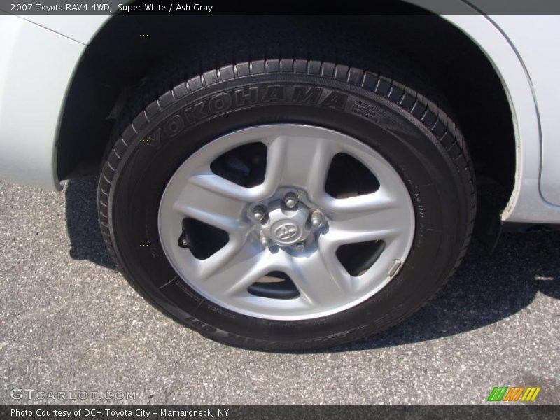 Super White / Ash Gray 2007 Toyota RAV4 4WD