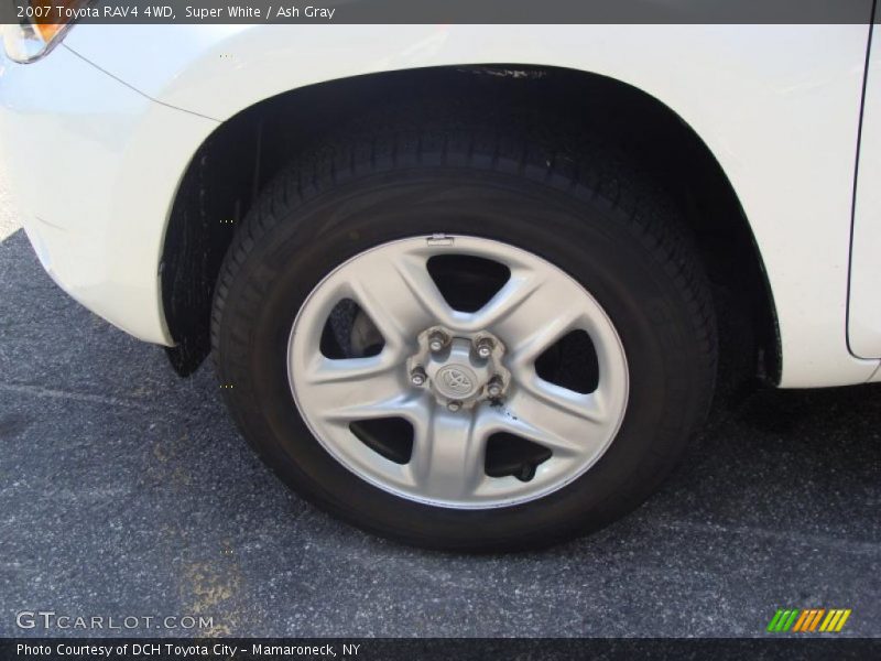 Super White / Ash Gray 2007 Toyota RAV4 4WD
