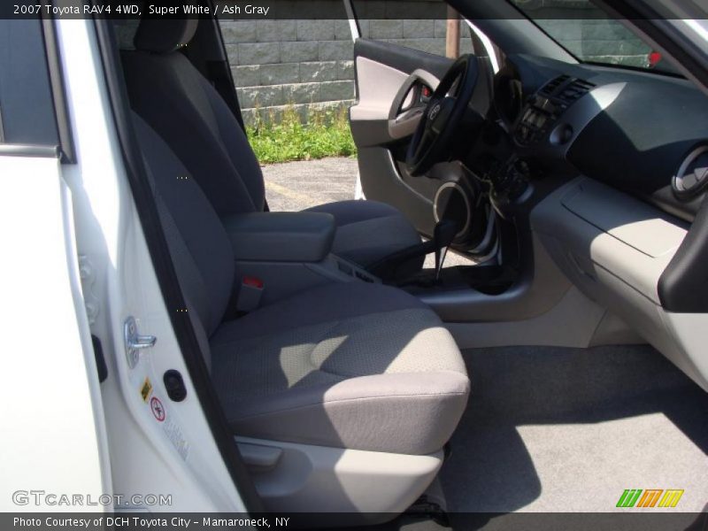 Super White / Ash Gray 2007 Toyota RAV4 4WD