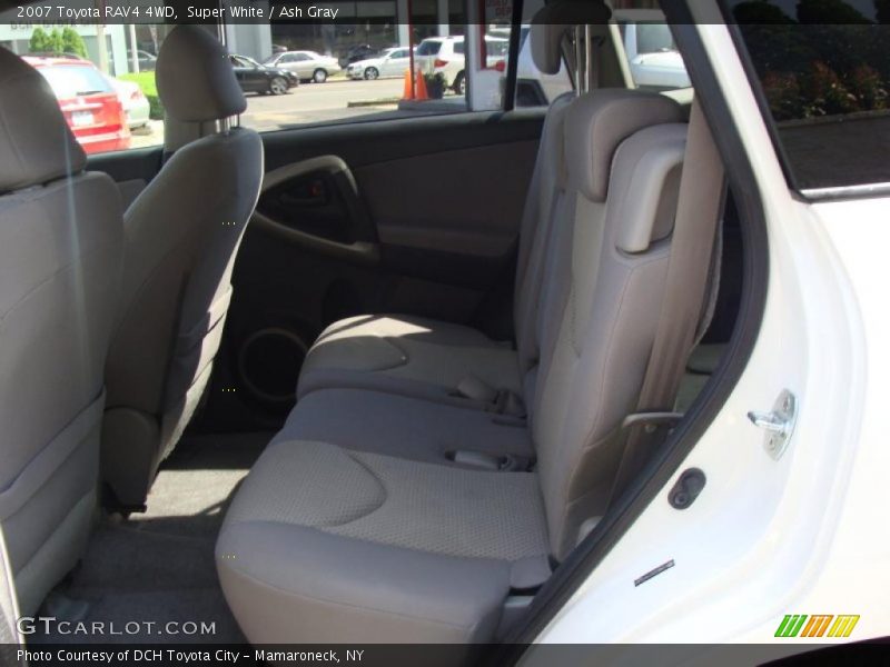 Super White / Ash Gray 2007 Toyota RAV4 4WD