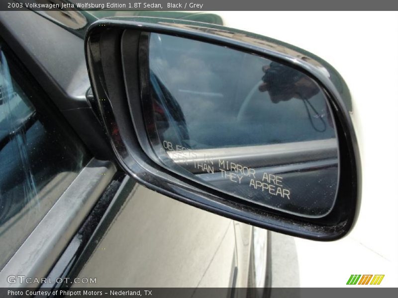 Black / Grey 2003 Volkswagen Jetta Wolfsburg Edition 1.8T Sedan