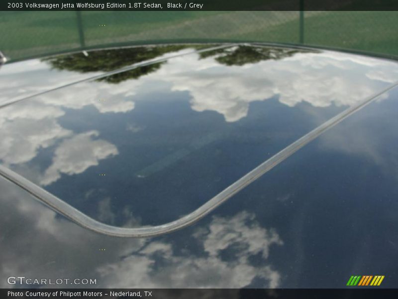 Black / Grey 2003 Volkswagen Jetta Wolfsburg Edition 1.8T Sedan