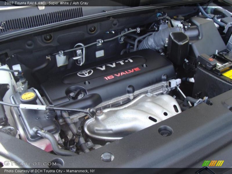 Super White / Ash Gray 2007 Toyota RAV4 4WD