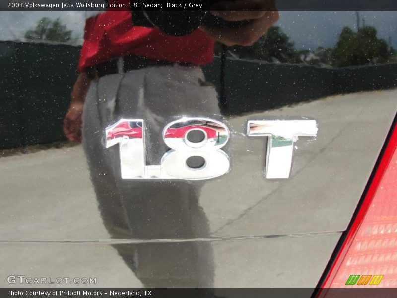 Black / Grey 2003 Volkswagen Jetta Wolfsburg Edition 1.8T Sedan