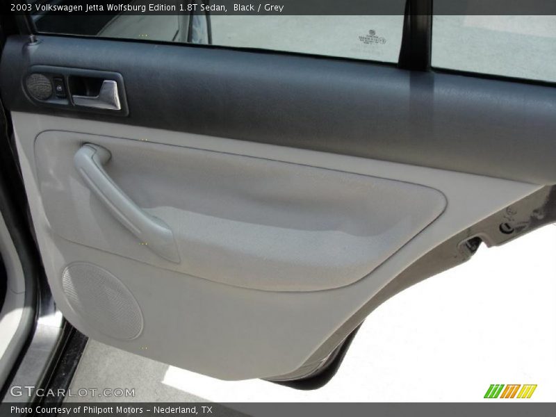 Black / Grey 2003 Volkswagen Jetta Wolfsburg Edition 1.8T Sedan
