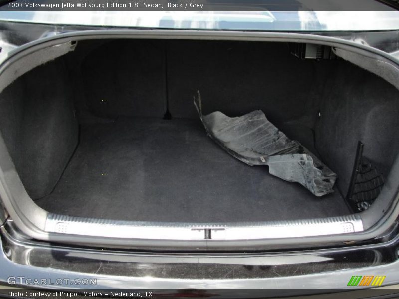 Black / Grey 2003 Volkswagen Jetta Wolfsburg Edition 1.8T Sedan