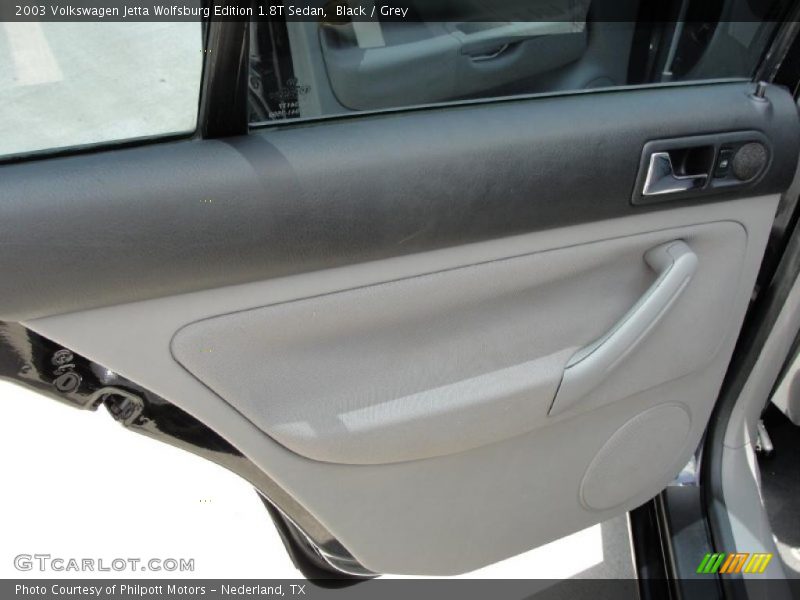 Black / Grey 2003 Volkswagen Jetta Wolfsburg Edition 1.8T Sedan