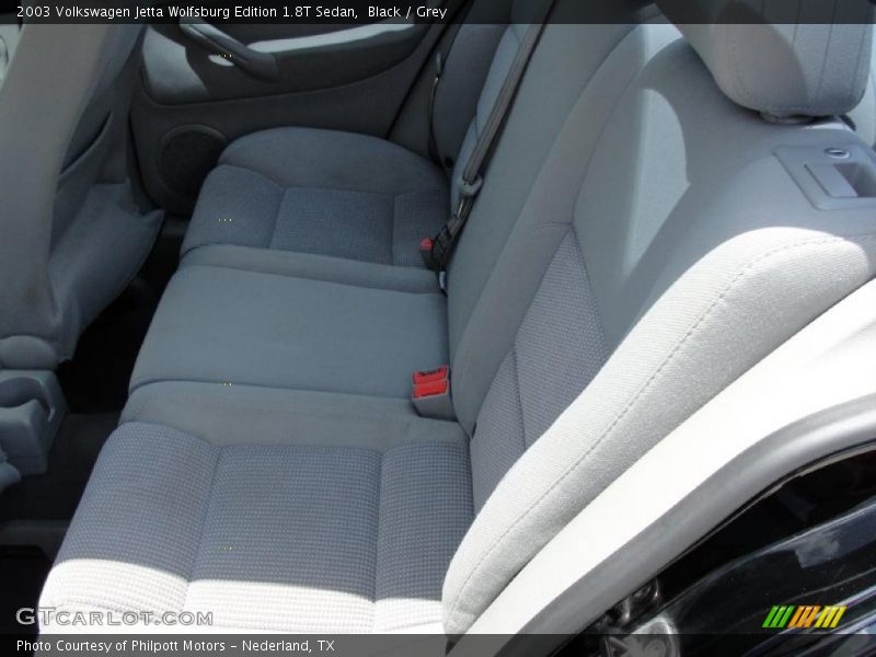 Black / Grey 2003 Volkswagen Jetta Wolfsburg Edition 1.8T Sedan