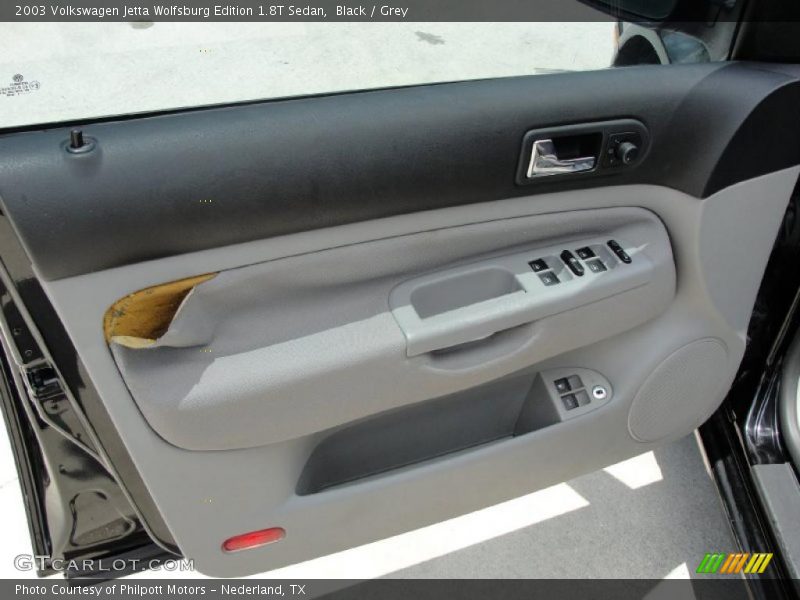 Black / Grey 2003 Volkswagen Jetta Wolfsburg Edition 1.8T Sedan