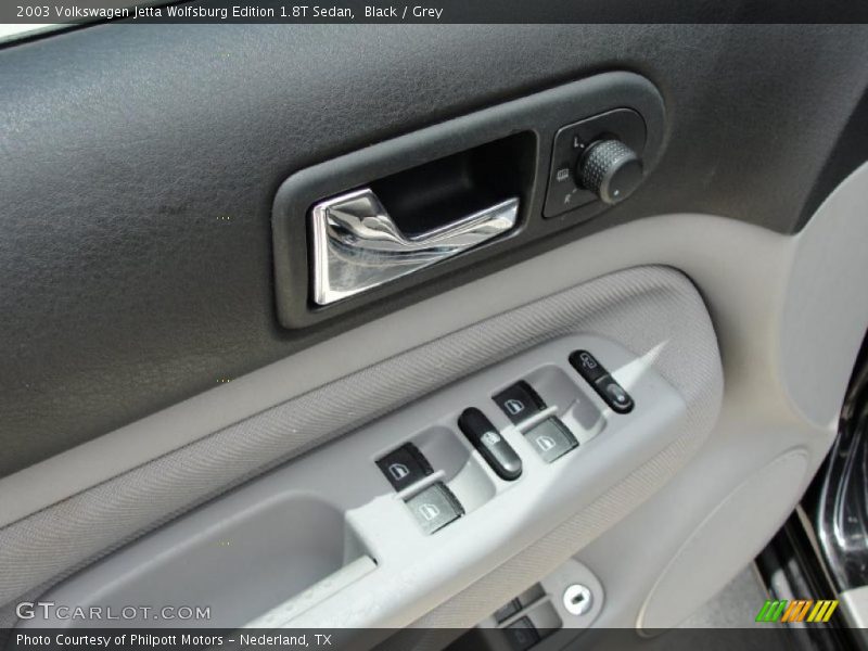 Black / Grey 2003 Volkswagen Jetta Wolfsburg Edition 1.8T Sedan