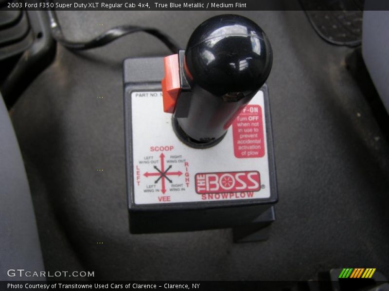 True Blue Metallic / Medium Flint 2003 Ford F350 Super Duty XLT Regular Cab 4x4
