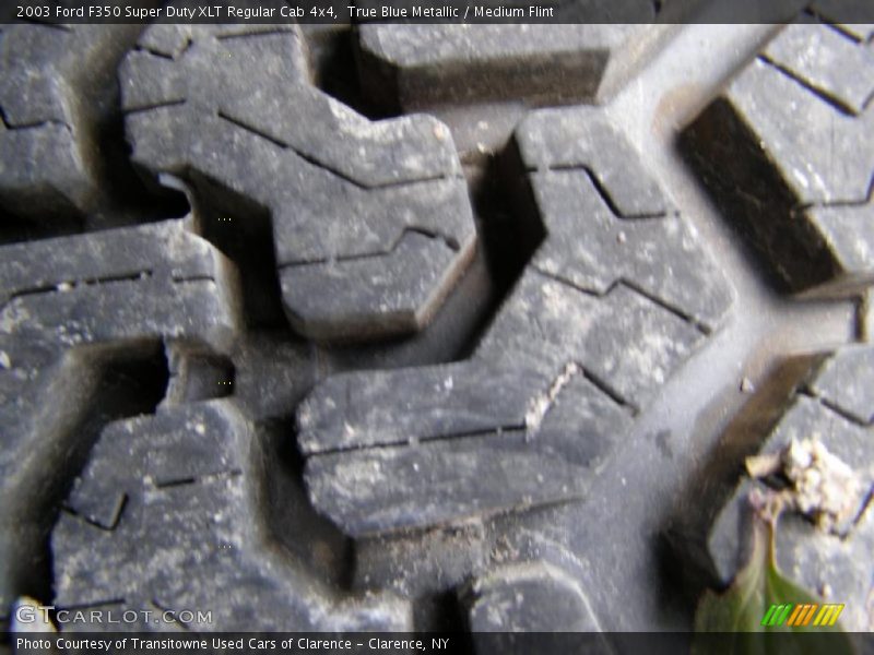 True Blue Metallic / Medium Flint 2003 Ford F350 Super Duty XLT Regular Cab 4x4