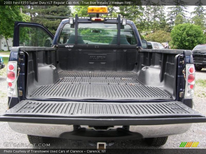 True Blue Metallic / Medium Flint 2003 Ford F350 Super Duty XLT Regular Cab 4x4