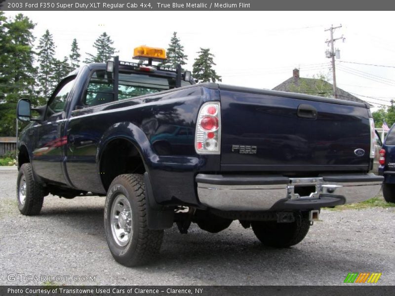 True Blue Metallic / Medium Flint 2003 Ford F350 Super Duty XLT Regular Cab 4x4