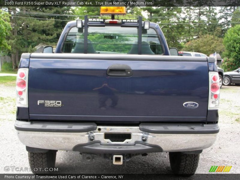 True Blue Metallic / Medium Flint 2003 Ford F350 Super Duty XLT Regular Cab 4x4