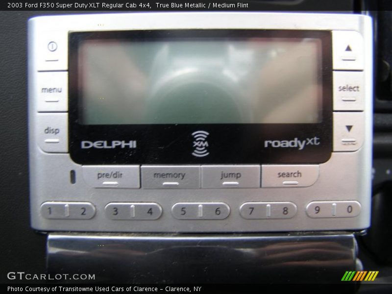 True Blue Metallic / Medium Flint 2003 Ford F350 Super Duty XLT Regular Cab 4x4