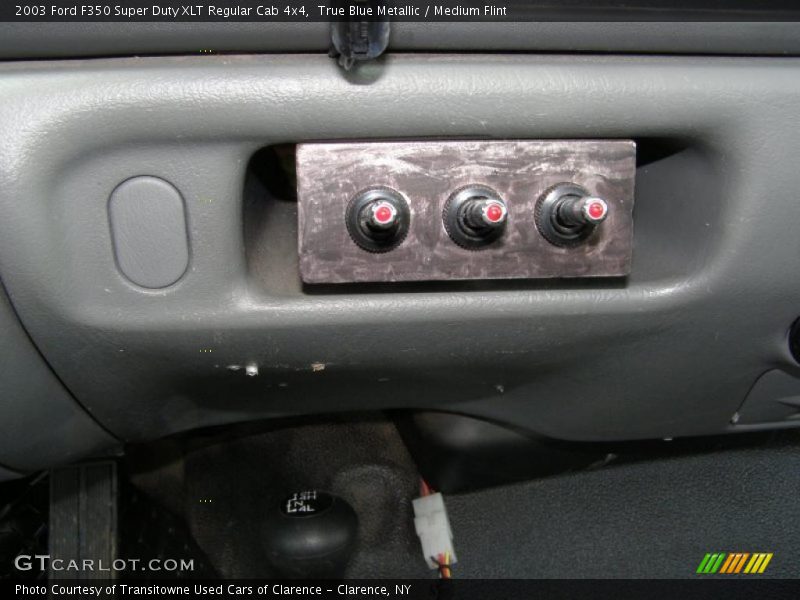 True Blue Metallic / Medium Flint 2003 Ford F350 Super Duty XLT Regular Cab 4x4