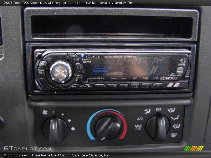 True Blue Metallic / Medium Flint 2003 Ford F350 Super Duty XLT Regular Cab 4x4