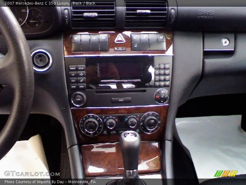 Black / Black 2007 Mercedes-Benz C 350 Luxury