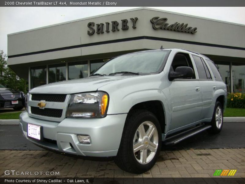 Moondust Metallic / Ebony 2008 Chevrolet TrailBlazer LT 4x4