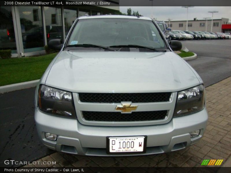 Moondust Metallic / Ebony 2008 Chevrolet TrailBlazer LT 4x4
