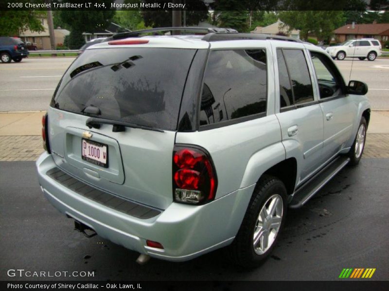 Moondust Metallic / Ebony 2008 Chevrolet TrailBlazer LT 4x4