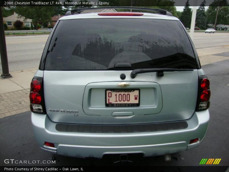 Moondust Metallic / Ebony 2008 Chevrolet TrailBlazer LT 4x4