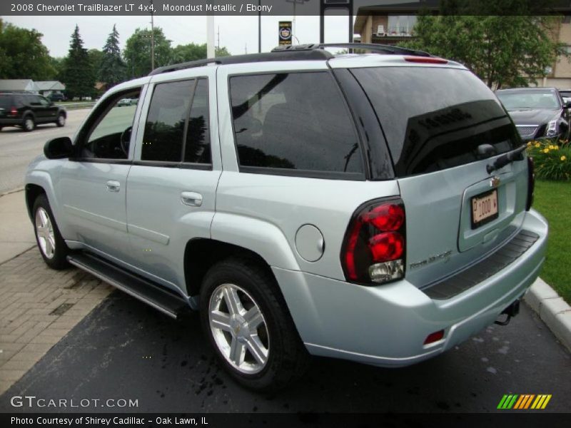 Moondust Metallic / Ebony 2008 Chevrolet TrailBlazer LT 4x4