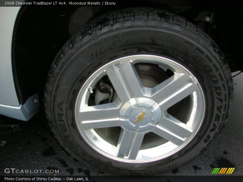 Moondust Metallic / Ebony 2008 Chevrolet TrailBlazer LT 4x4