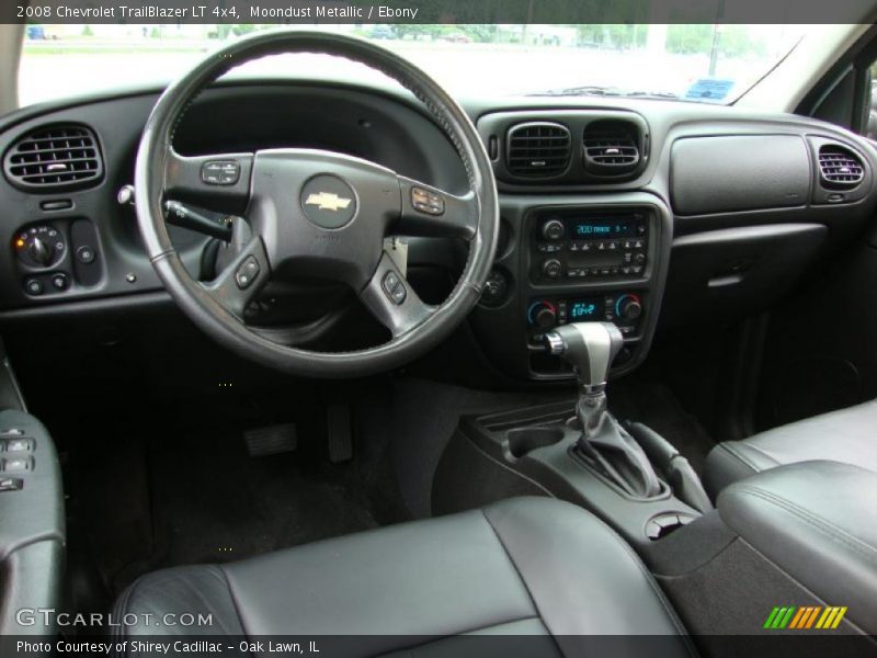 Moondust Metallic / Ebony 2008 Chevrolet TrailBlazer LT 4x4