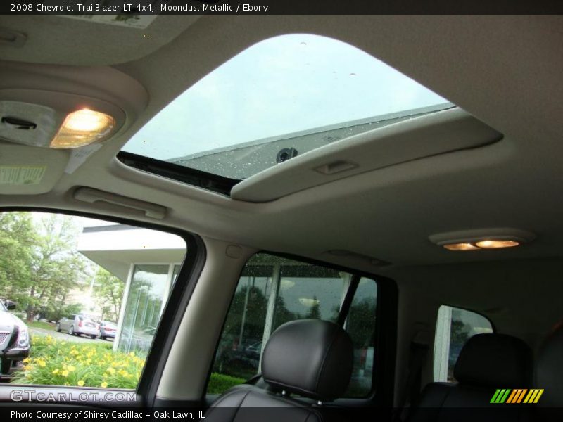 Moondust Metallic / Ebony 2008 Chevrolet TrailBlazer LT 4x4