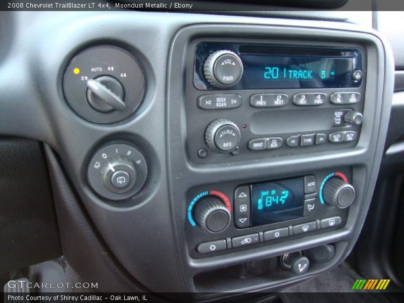 Moondust Metallic / Ebony 2008 Chevrolet TrailBlazer LT 4x4