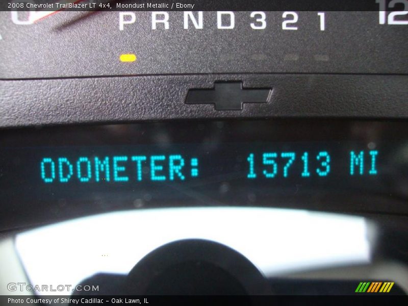 Moondust Metallic / Ebony 2008 Chevrolet TrailBlazer LT 4x4