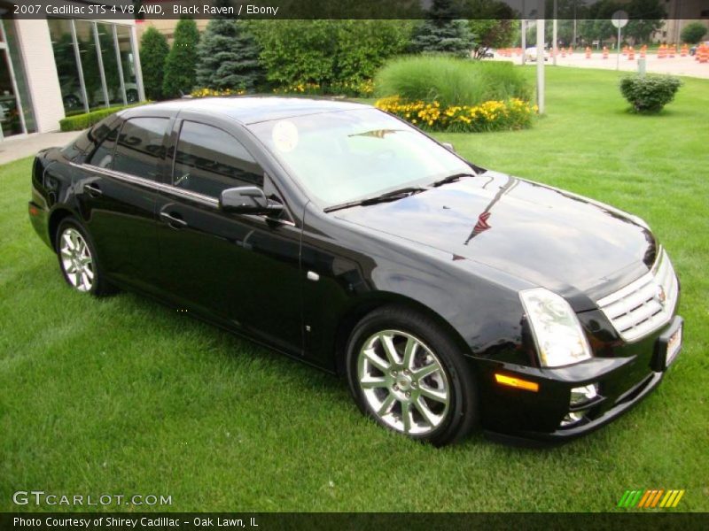 Black Raven / Ebony 2007 Cadillac STS 4 V8 AWD