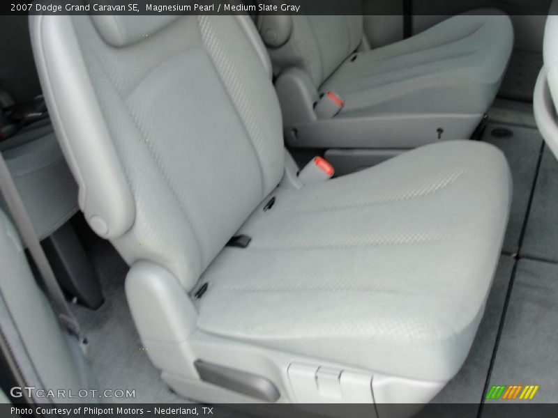 Magnesium Pearl / Medium Slate Gray 2007 Dodge Grand Caravan SE