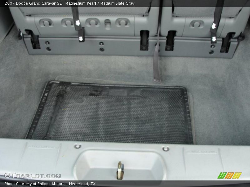Magnesium Pearl / Medium Slate Gray 2007 Dodge Grand Caravan SE