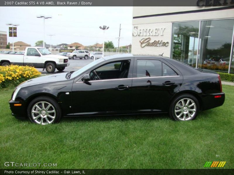 Black Raven / Ebony 2007 Cadillac STS 4 V8 AWD