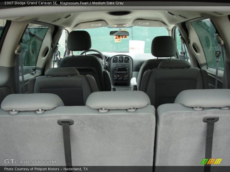 Magnesium Pearl / Medium Slate Gray 2007 Dodge Grand Caravan SE
