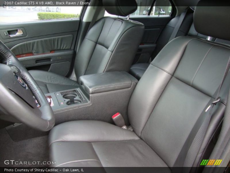 Black Raven / Ebony 2007 Cadillac STS 4 V8 AWD