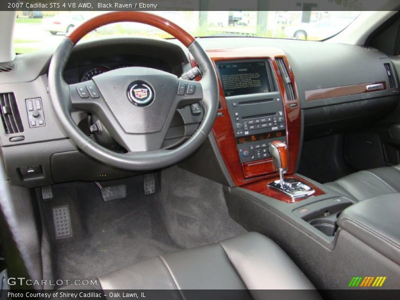 Black Raven / Ebony 2007 Cadillac STS 4 V8 AWD