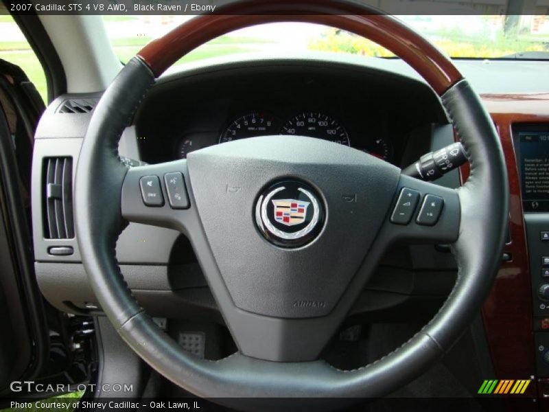 Black Raven / Ebony 2007 Cadillac STS 4 V8 AWD