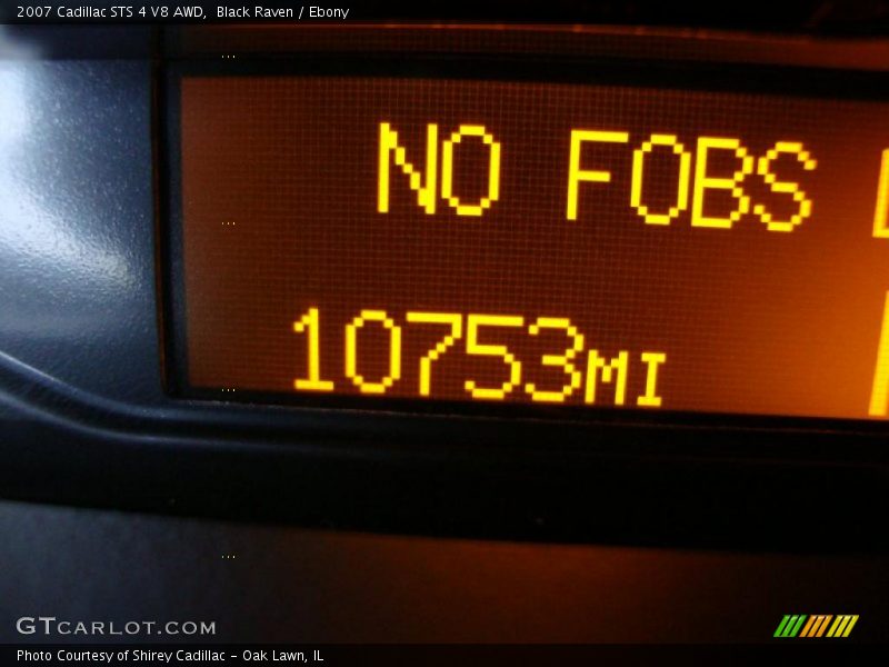 Black Raven / Ebony 2007 Cadillac STS 4 V8 AWD
