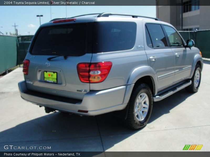 Silver Sky Metallic / Charcoal 2004 Toyota Sequoia Limited