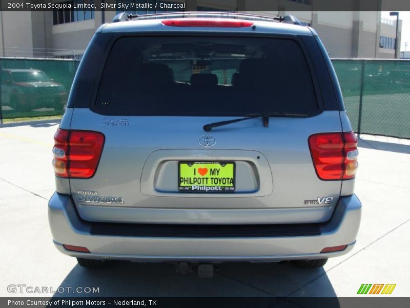 Silver Sky Metallic / Charcoal 2004 Toyota Sequoia Limited