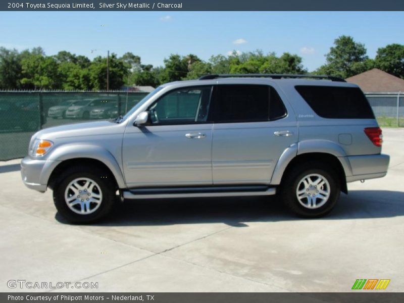 Silver Sky Metallic / Charcoal 2004 Toyota Sequoia Limited