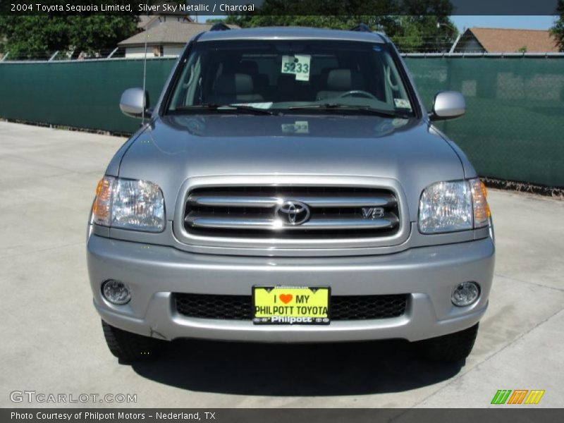 Silver Sky Metallic / Charcoal 2004 Toyota Sequoia Limited