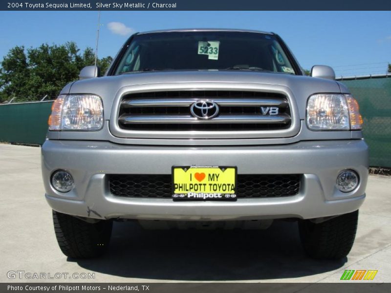 Silver Sky Metallic / Charcoal 2004 Toyota Sequoia Limited