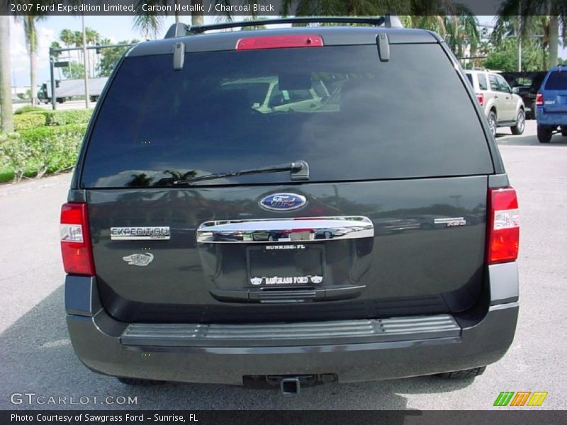 Carbon Metallic / Charcoal Black 2007 Ford Expedition Limited
