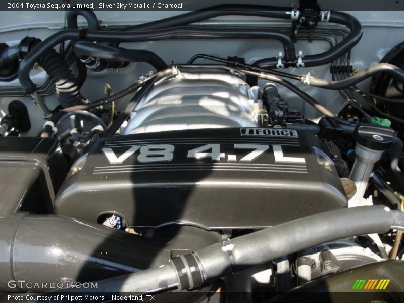 Silver Sky Metallic / Charcoal 2004 Toyota Sequoia Limited